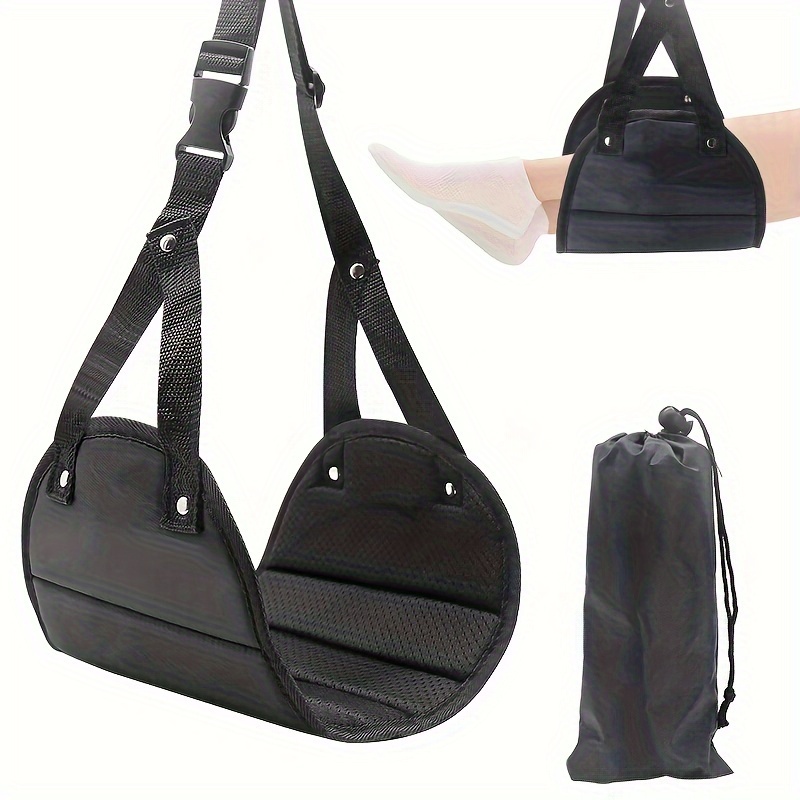 Under Desk Hammock - オフィス用フットレスト、デスク下フットレスト、旅行用休憩ハンモック、飛行機や高速列車用フットハンモック、父の日ギフト