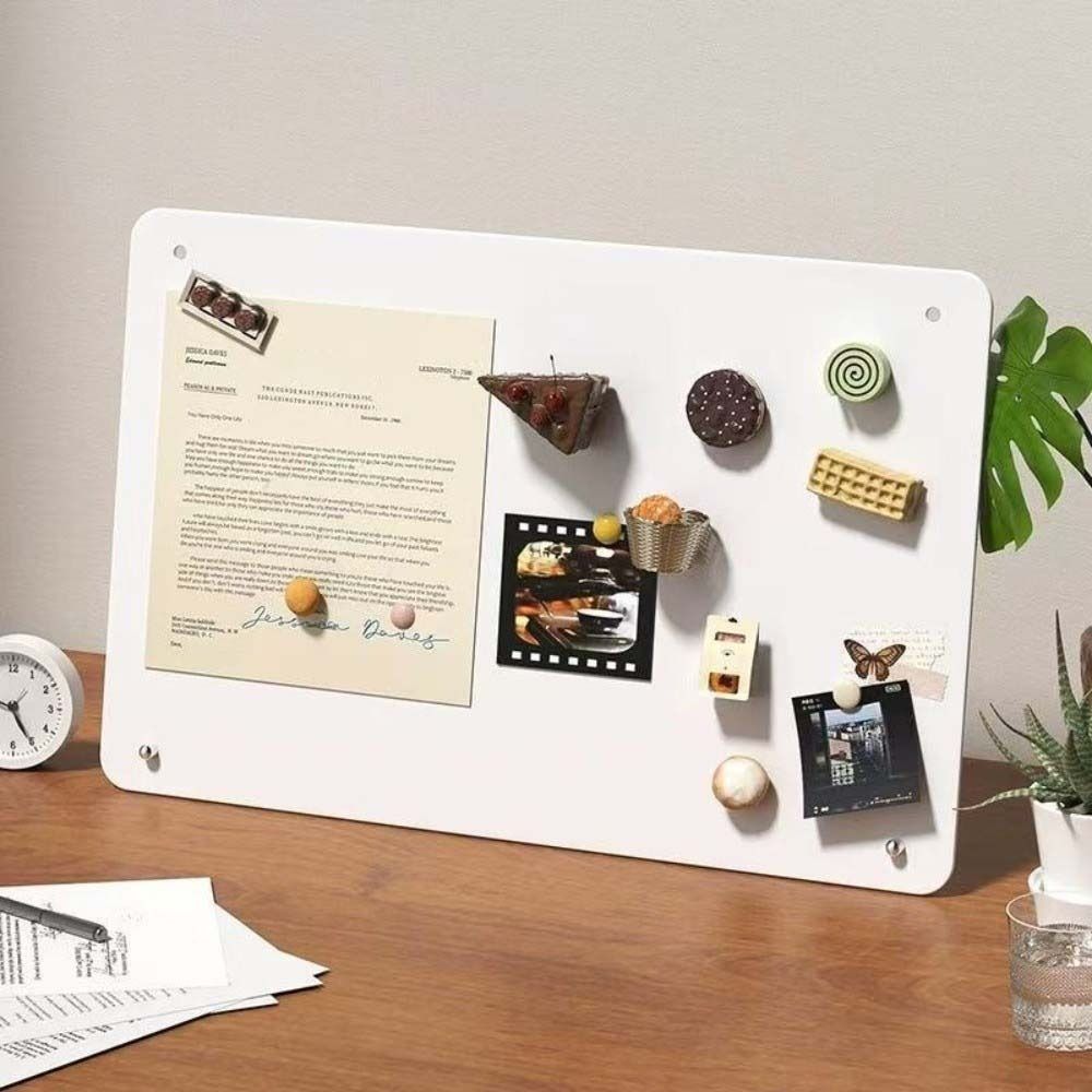 Office Furniture Online - 新しい金属製磁気ボード写真ディスプレイ鉄製サインマグネット掲示板立ち型丸角ノートボードオフィス家庭用