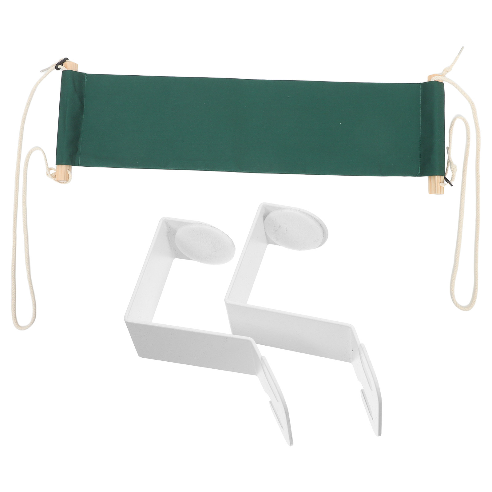 Under Desk Hammock - デスク下フットハンモック 人間工学に基づいた吊り下げ式フットレスト オフィス・家庭用 ポータブル 軽量 耐荷重性が高い脚サポート