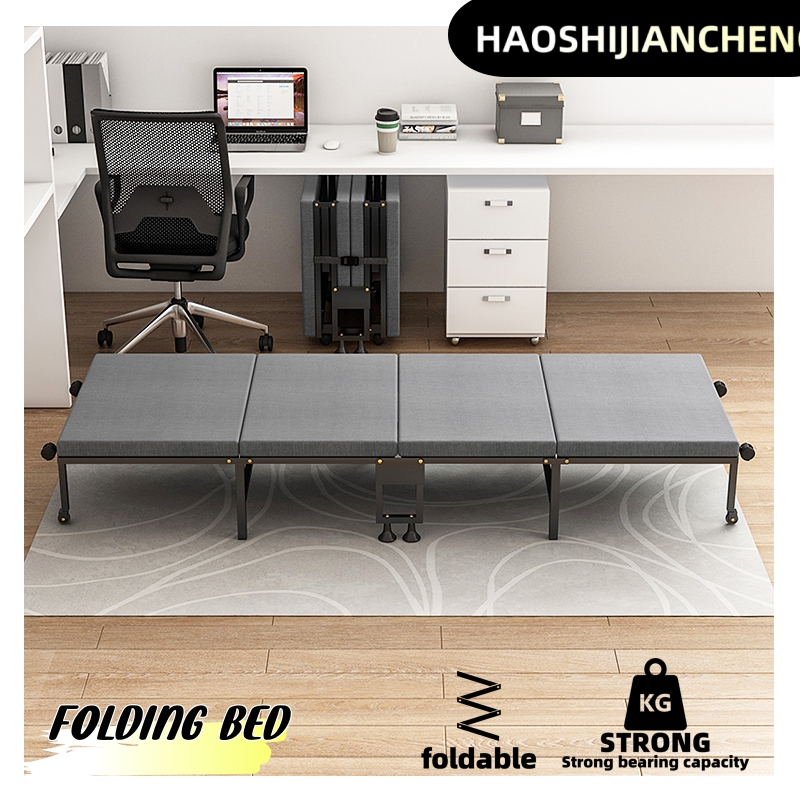 Office Furniture Equipment - ポータブル折りたたみ式ベッド,オフィス,シングル朝食,4つ折り