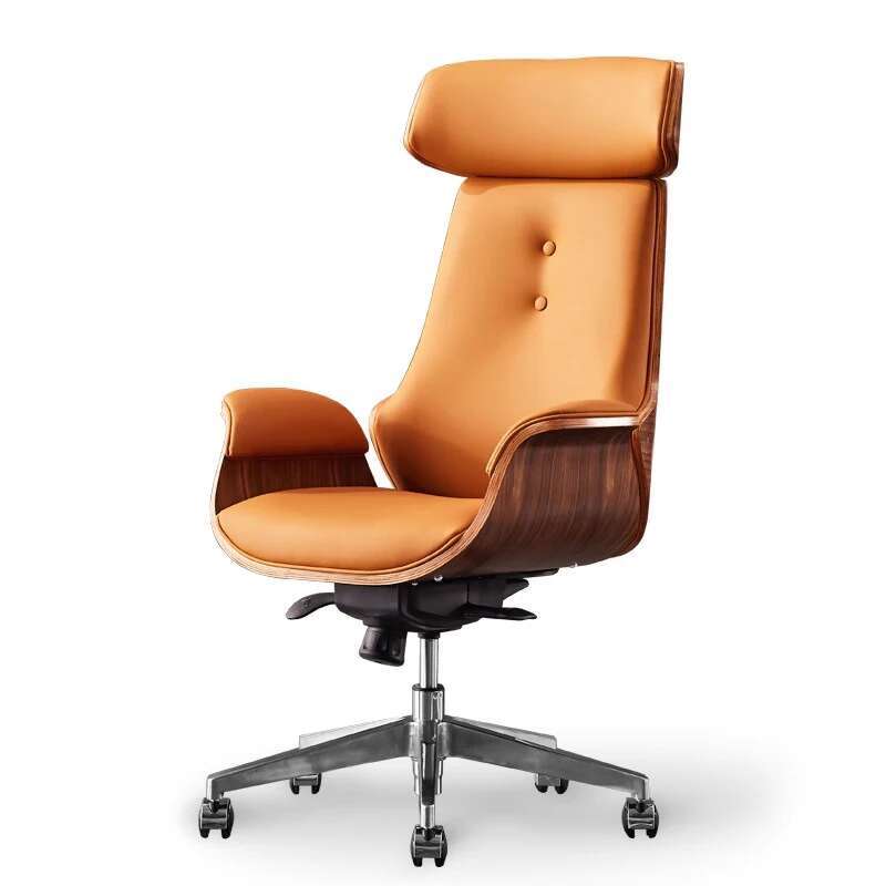 人間工学に基づいたハイエンドの革製オフィスチェア,コンピュー - Office Furniture High End のレビューと価格