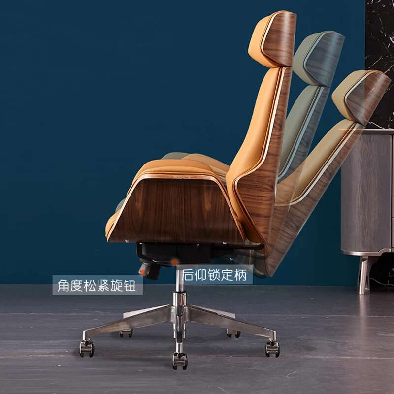 人間工学に基づいたハイエンドの革製オフィスチェア,コンピュー - Office Furniture High End のレビューと価格