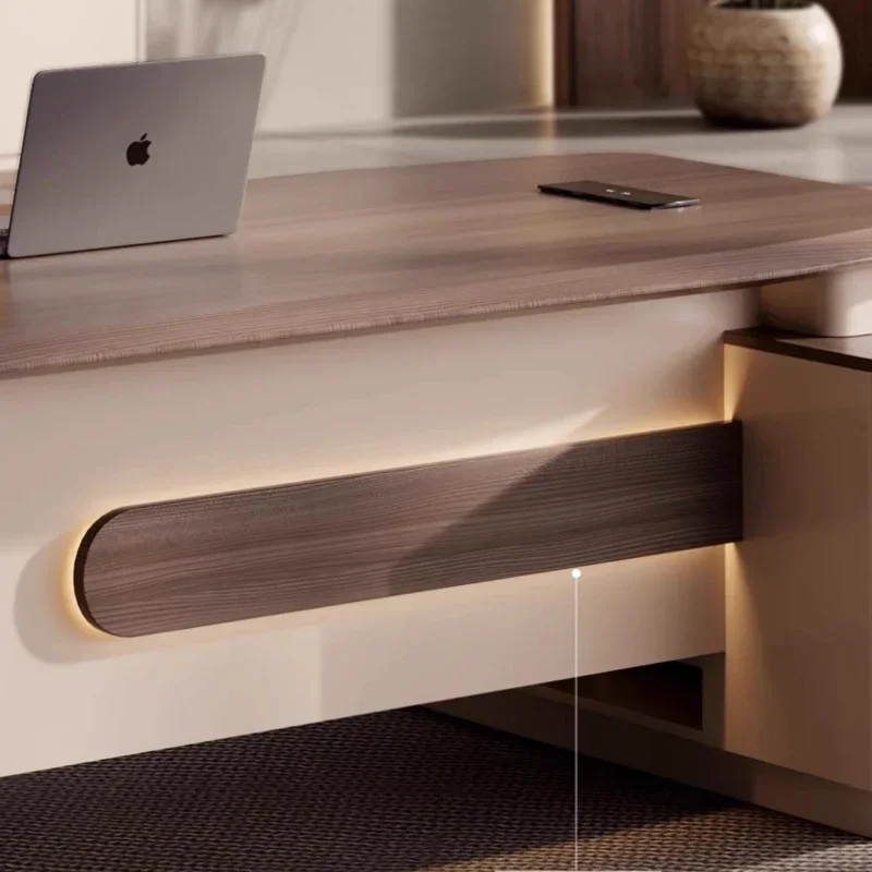 シンプルでモダンな高級リーダーシップオフィスデスクとチェア、 - Office Furniture High End のレビューと価格