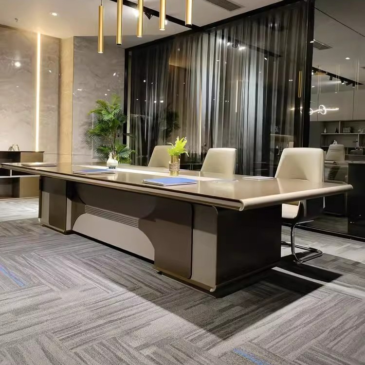 大型会議テーブル、軽贅沢、高級会議室、ビジネスシンプル、モダ - Office Furniture High End のレビューと価格