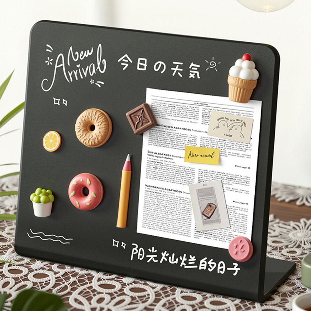 垂直磁気金属黒板デスクトップメッセージボード DIY メモ収 - Office Furniture Online のレビューと価格
