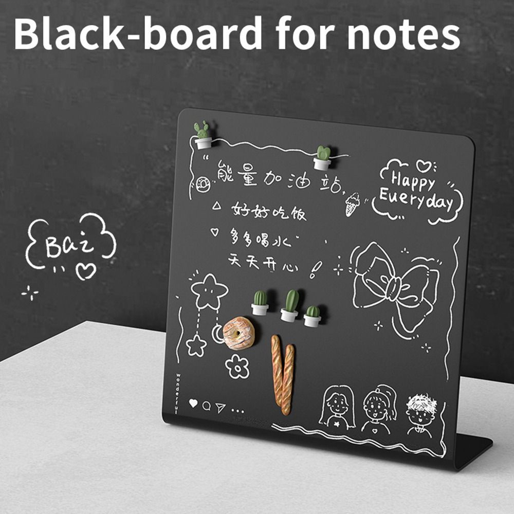 垂直磁気金属黒板デスクトップメッセージボード DIY メモ収 - Office Furniture Online のレビューと価格