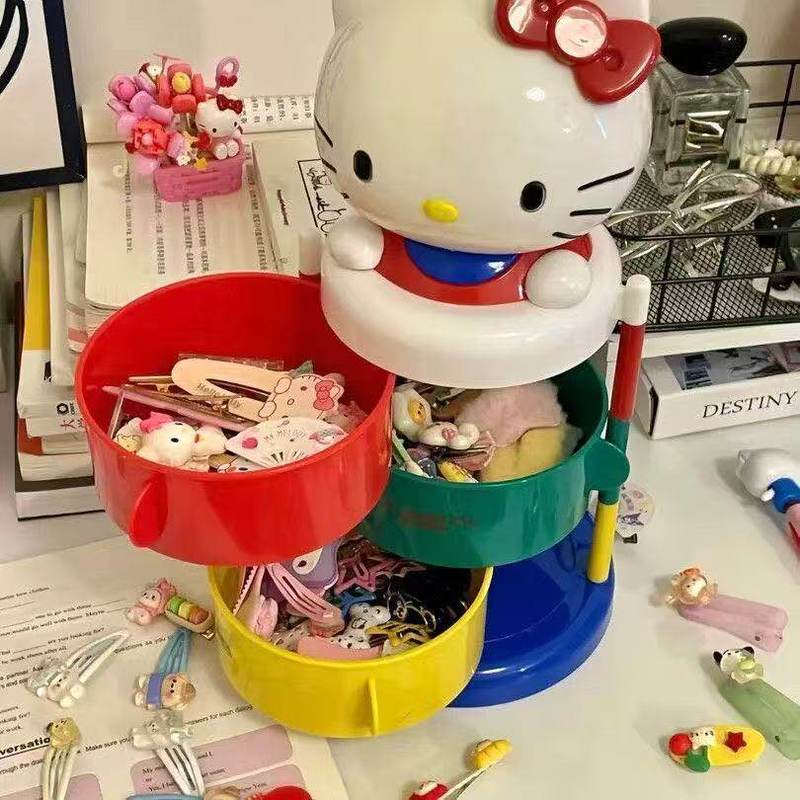 漫画キャラクター ハローキティ 収納ボックス 回転式三層開口 - Office Furniture Online のレビューと価格