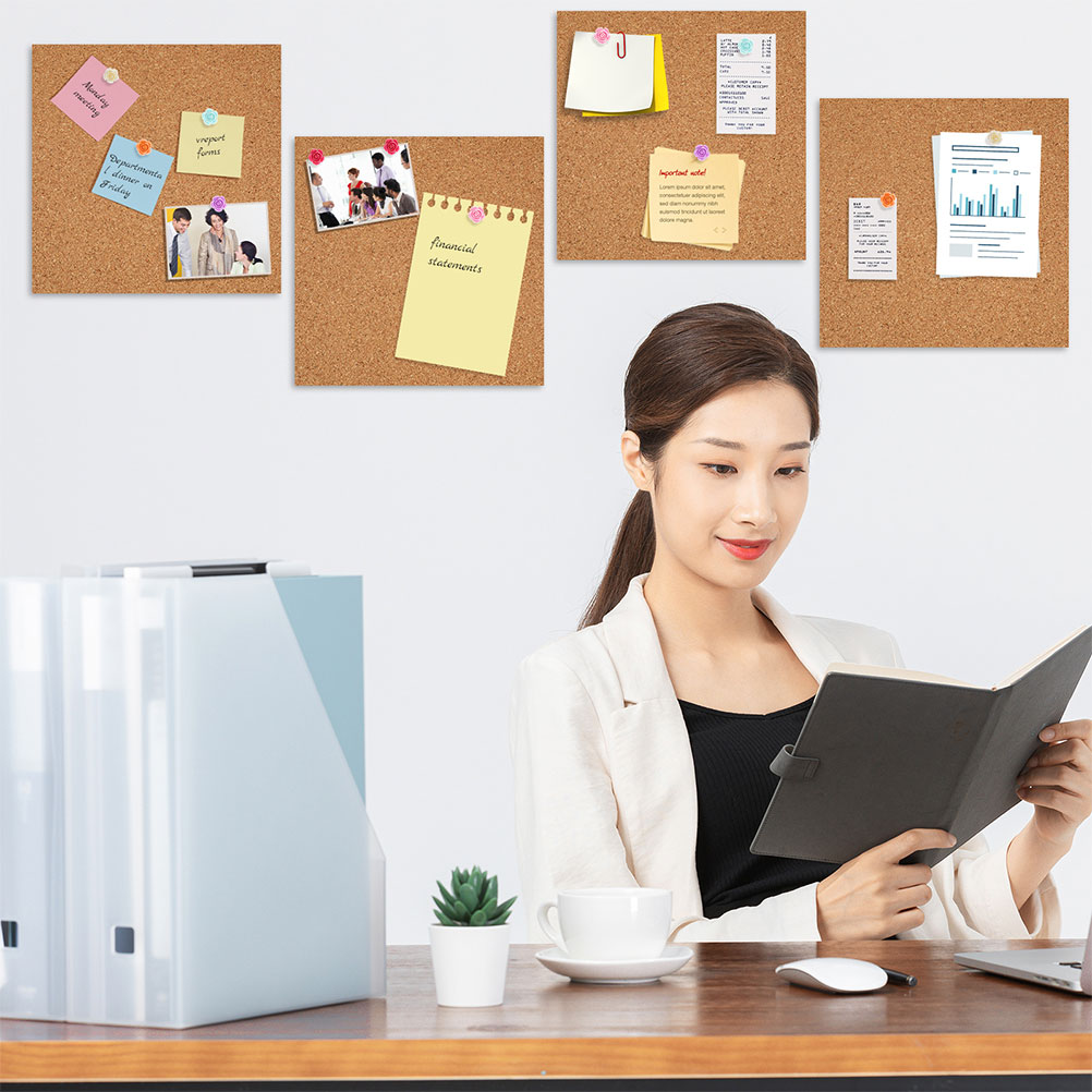粘着式コルクロール DIY コルククラフトボード 粘着式掲示 - Office Furniture Online のレビューと価格