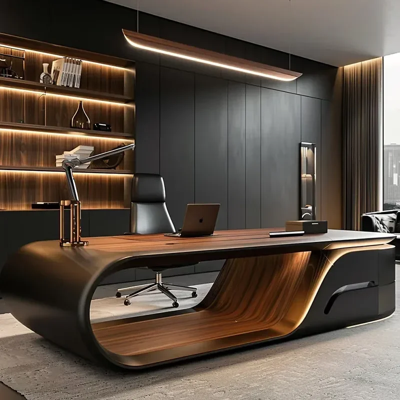 コンピューターデスク モダンなシンプルさ 軽い高級感と高級感 - Office Furniture High End のレビューと価格