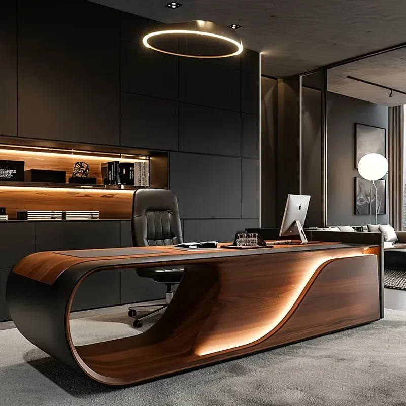 コンピューターデスク モダンなシンプルさ 軽い高級感と高級感 - Office Furniture High End のレビューと価格