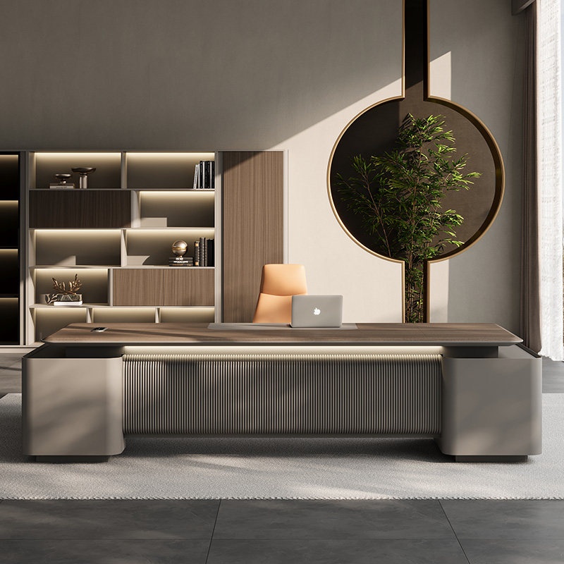# エグゼクティブデスク＆チェアセット 高級モダンオフィス家 - Office Furniture High End のレビューと価格