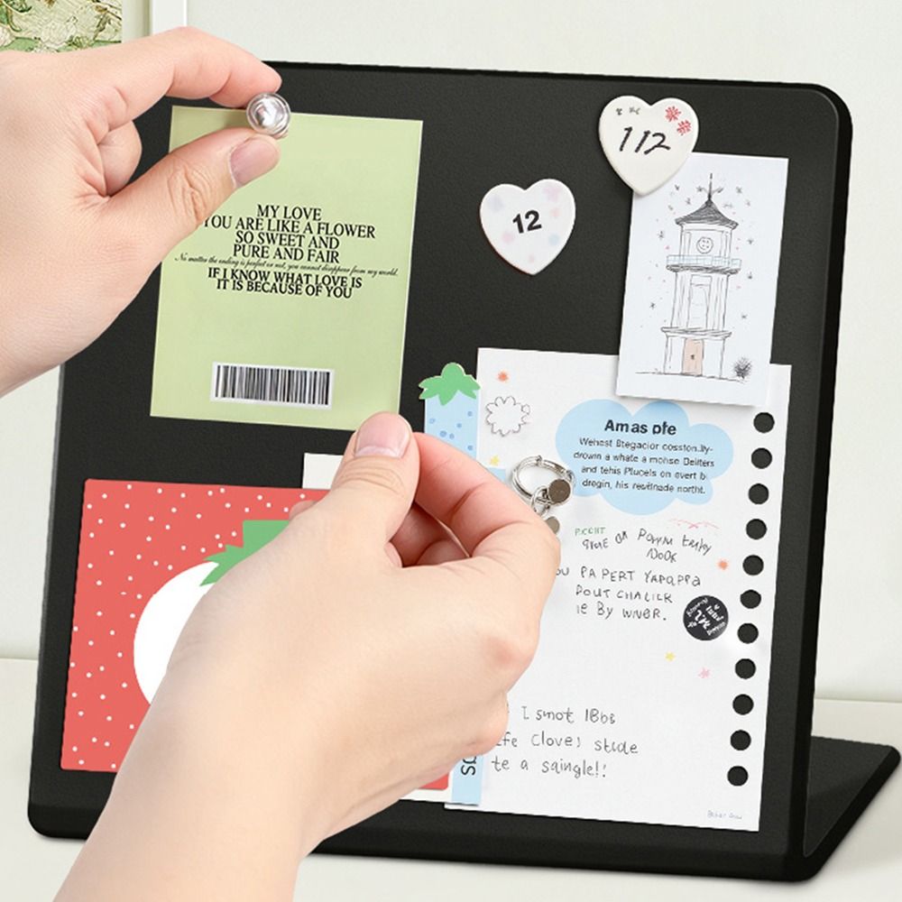 新しい金属製磁気黒板 DIY デザインバッジノート収納デスク - Office Furniture Online のレビューと価格