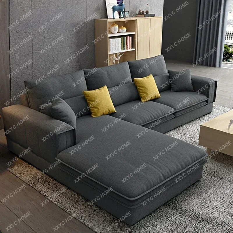 Y1 格安北欧モダンソファデザイン L字型ファブリックベルベ - Office Furniture Group のレビューと価格