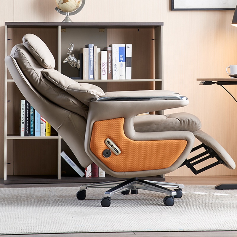 インテリジェントマッサージ電動レザーボスチェア軽量高級感オフ - Office Furniture High End のレビューと価格