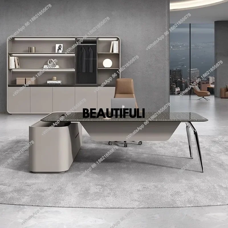 オフィスデスクと椅子の組み合わせ シンプルモダンなオフィス家 - Office Furniture High End のレビューと価格