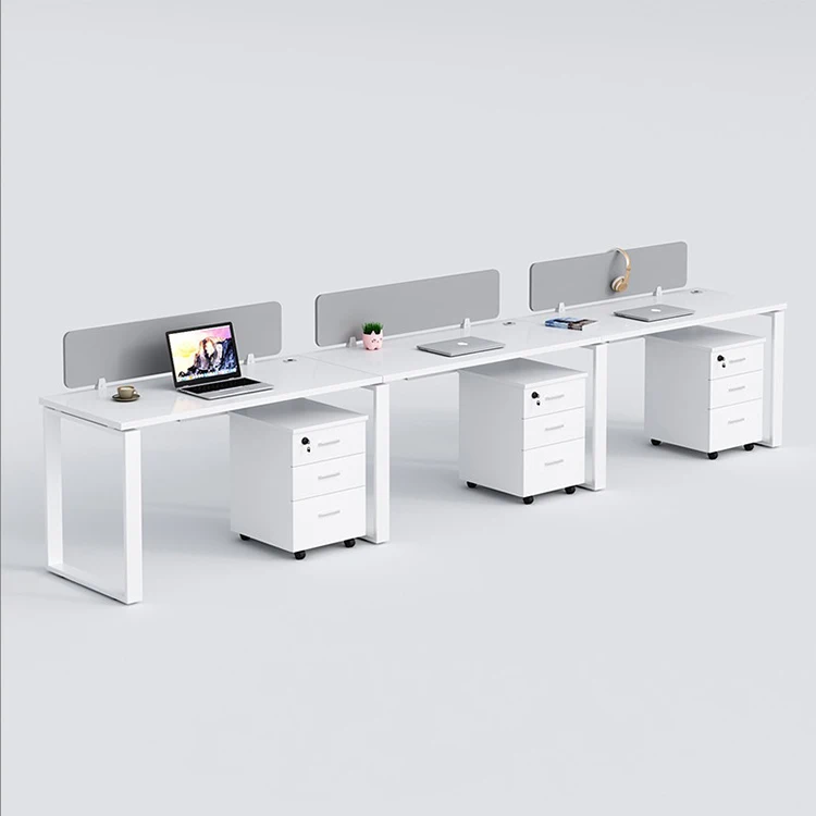 オフィスシステム家具チョイスワークステーションテーブル2人用 - Office Furniture Group のレビューと価格