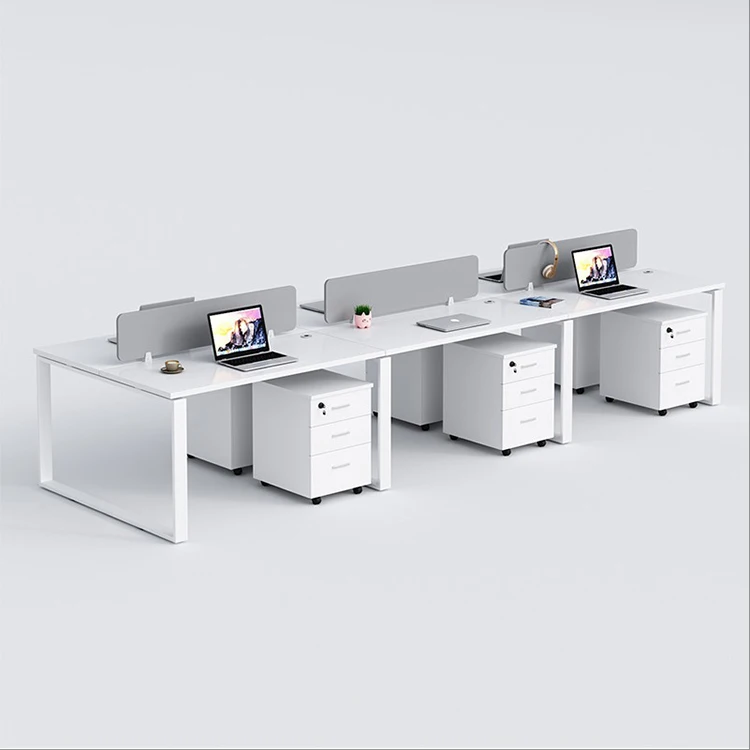 オフィスシステム家具チョイスワークステーションテーブル2人用 - Office Furniture Group のレビューと価格