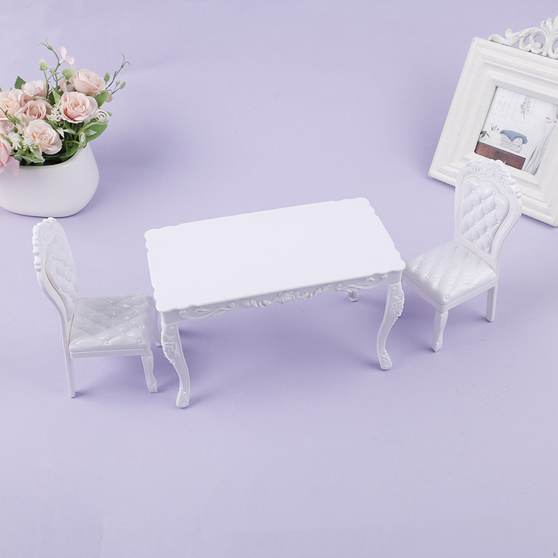 ドールハウス 1:6 キッチン家具 ダイニングテーブル 椅子 - Office Furniture Equipment のレビューと価格