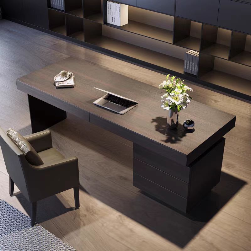 北欧風エグゼクティブオフィスデスク 高級木製ラグジュアリーホ - Office Furniture High End のレビューと価格
